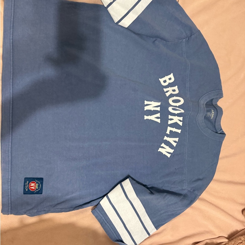 Brooklyn NY Blue Graphic Tee